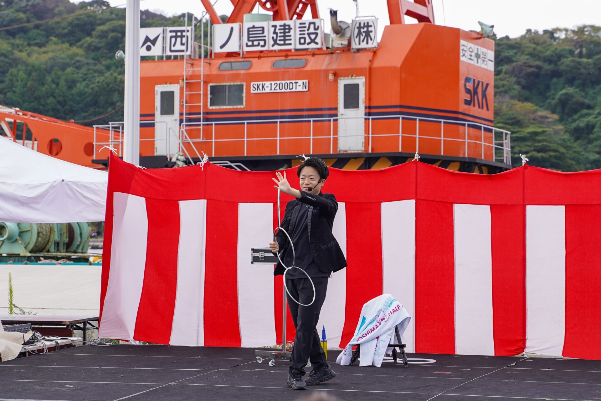 【出張レポート】島根県隠岐・西ノ島町産業文化祭にてマジックショー