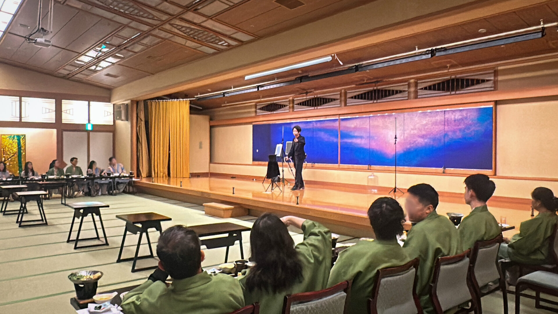 【レポート】山梨県・富士山温泉ホテル鐘山苑にて英語マジックショー