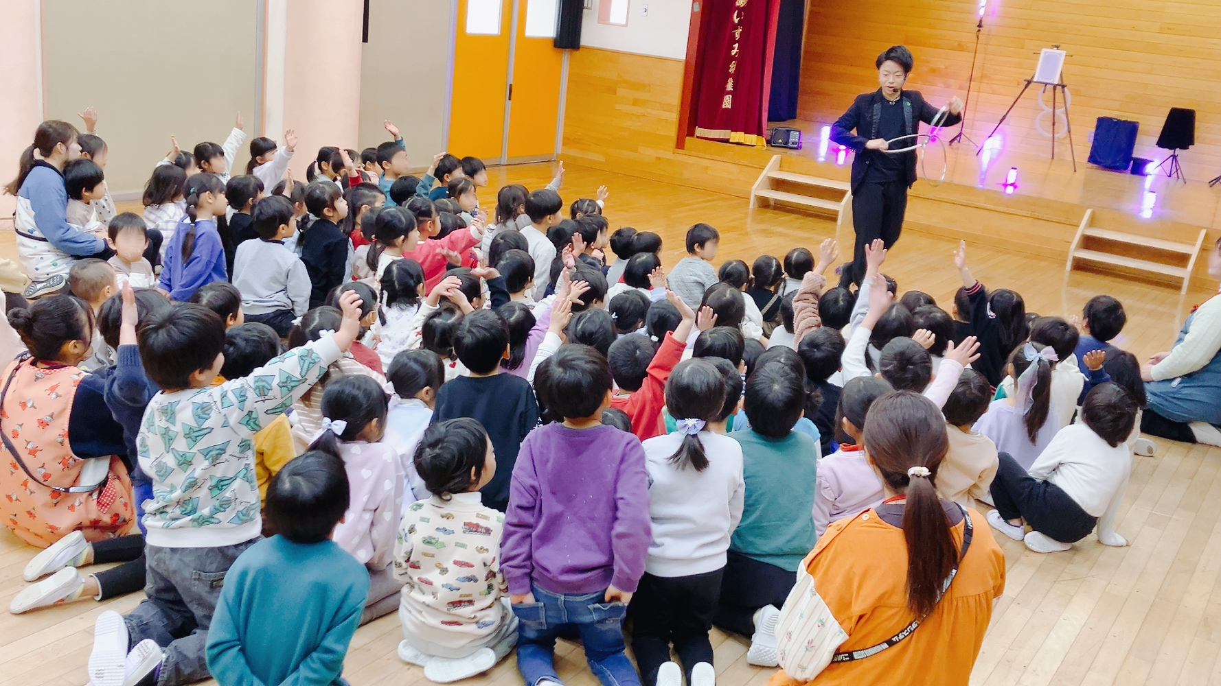 【レポート】栃木県那須塩原市黒磯いずみ幼稚園にてマジックショー